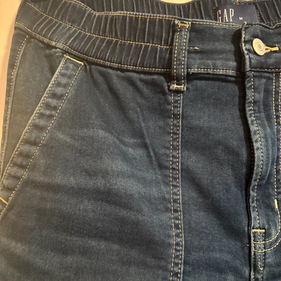 Gap High rise knit women jogger jeans Size Medium - Picture 5 of 12